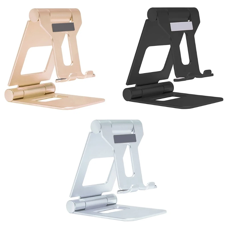 

Aluminum Cell Phone/Tablets Stand, Non Slip Cradle Dock Holder Stable Desktop Stand for All Mobile Phones