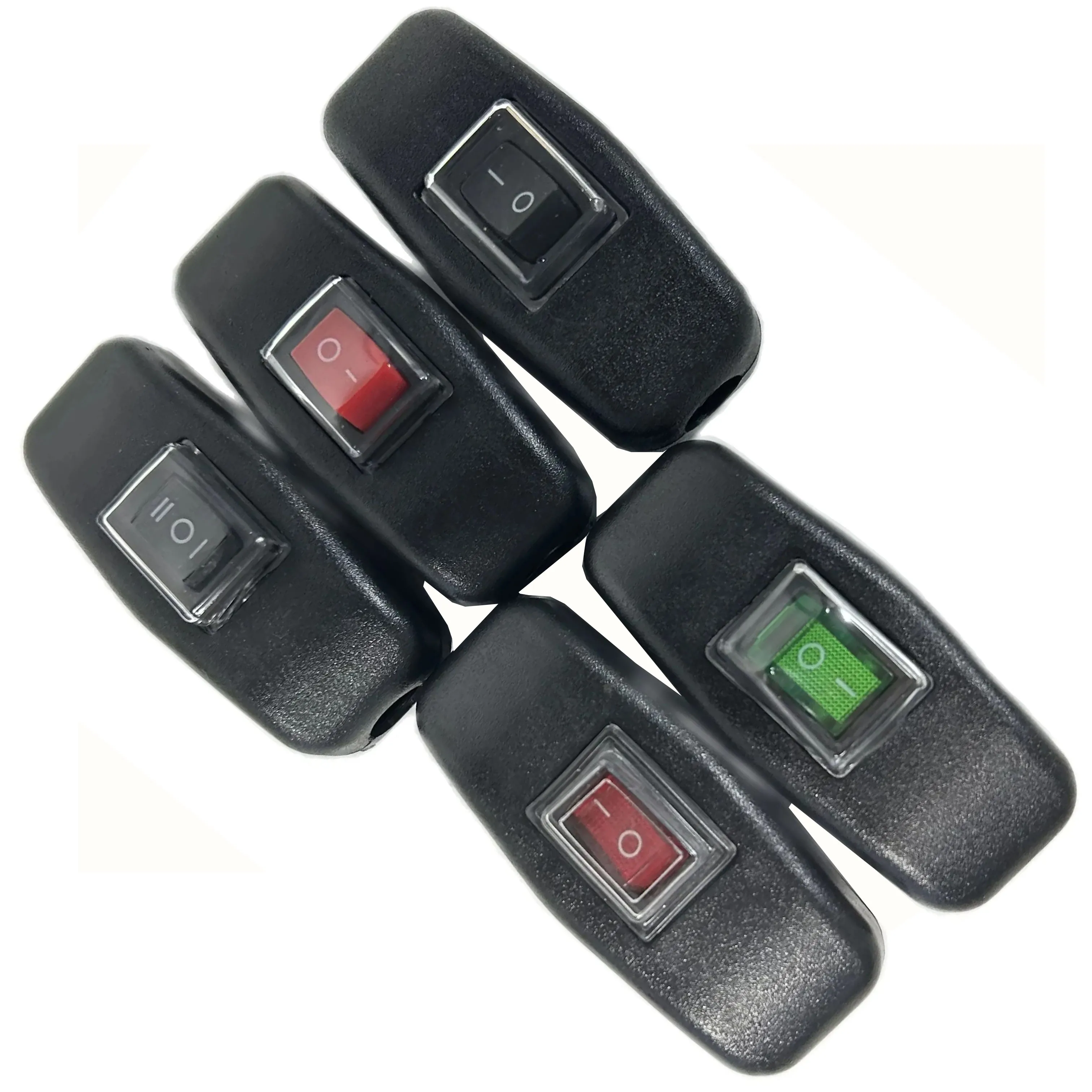 Водонепроницаемый Автоматический кнопочный выключатель на 10 А светодиодный