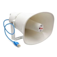 sip paging horn speaker and ip loud ringer poe powered audio alerter knsipsp l4 7w