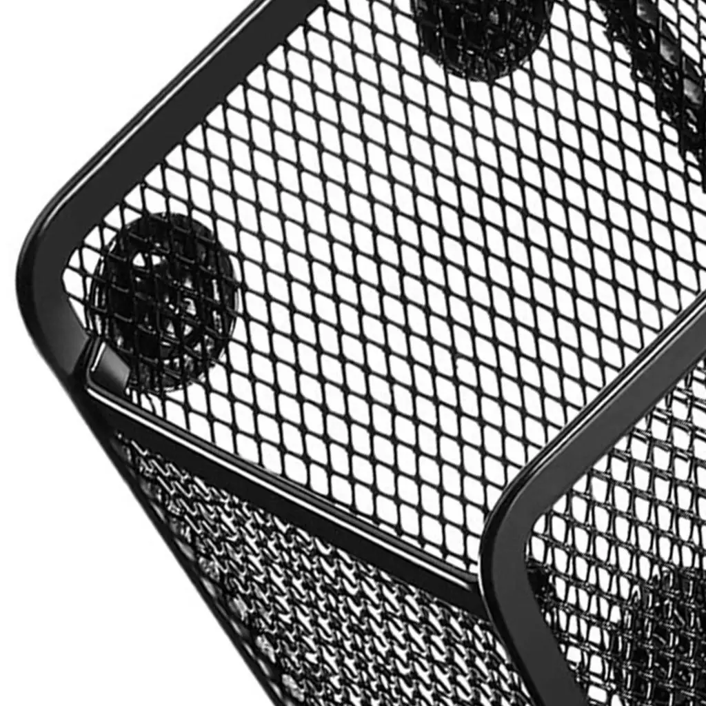 Holder Black Mesh Basket For Locker Refrigerator Table 2 Grid