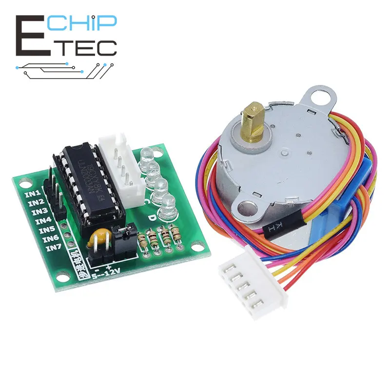 

1PCS/2PCS 28BYJ-48 5V 4 Phase Stepper Motor + ULN2003 Driver Board for Arduino