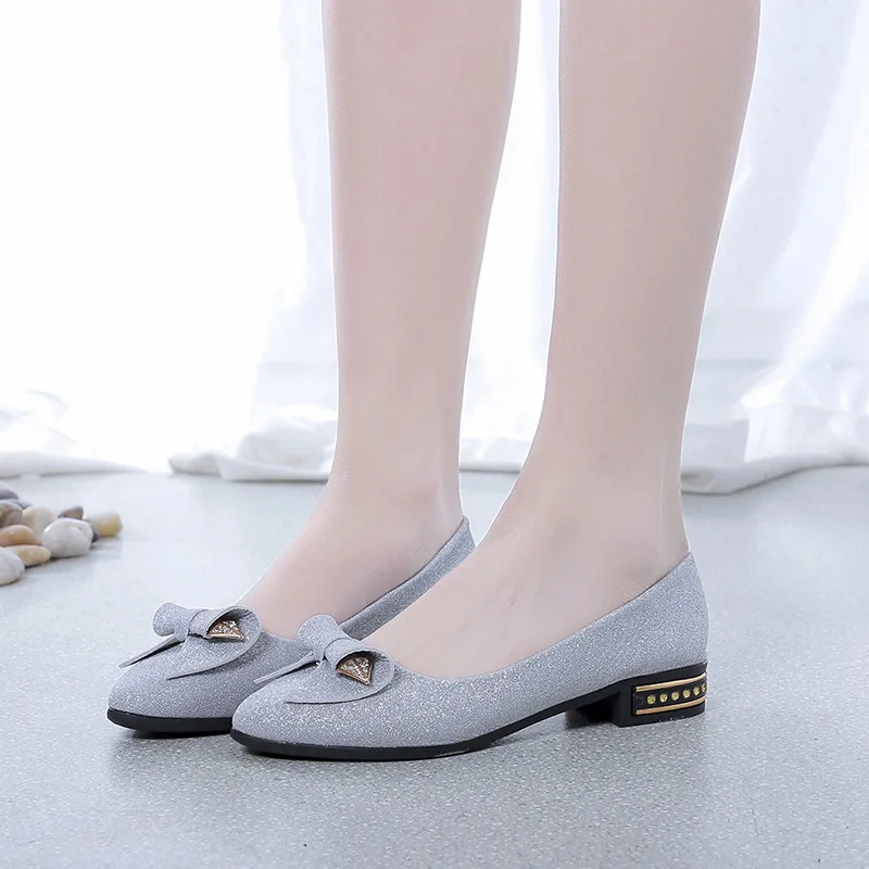 Elegant Ballet Flats Bling Luxury Brand Shoes Women Summer Comfortable Slip on Loafers Ladies Daily Party Shoes Zapatos De Mujer