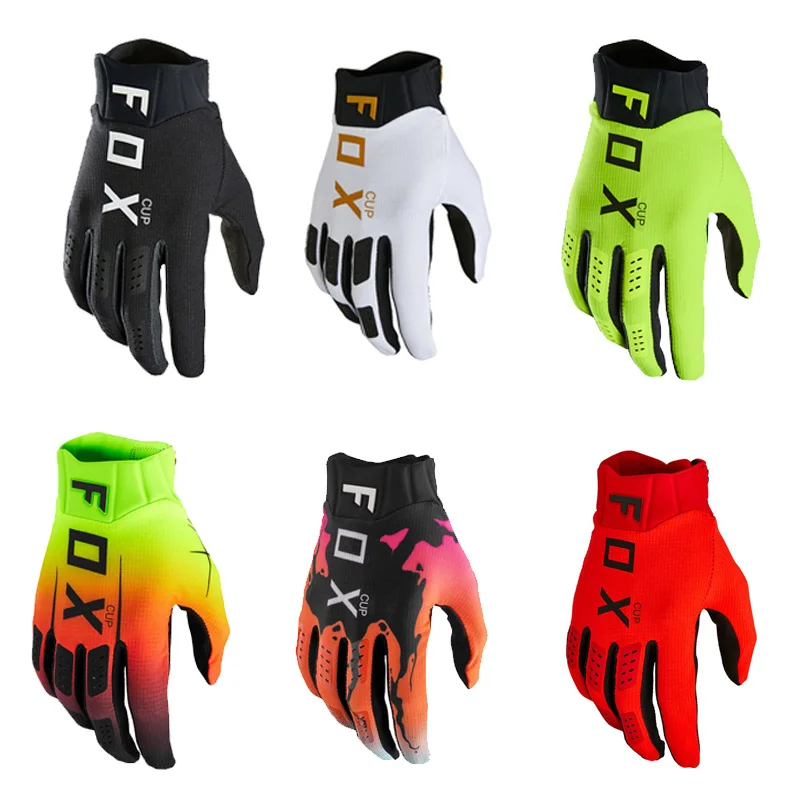 

2022 bicycle gloves ATV MTB BMX off-road motorcycle gloves mountain bicycle gloves motorcycle off-road bicycle FOXCUP racing glo