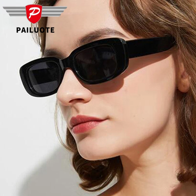 

Small Rectangle Sunglasses Women Vintage Brand Designer Square Sun Glasses Shades Female UV400