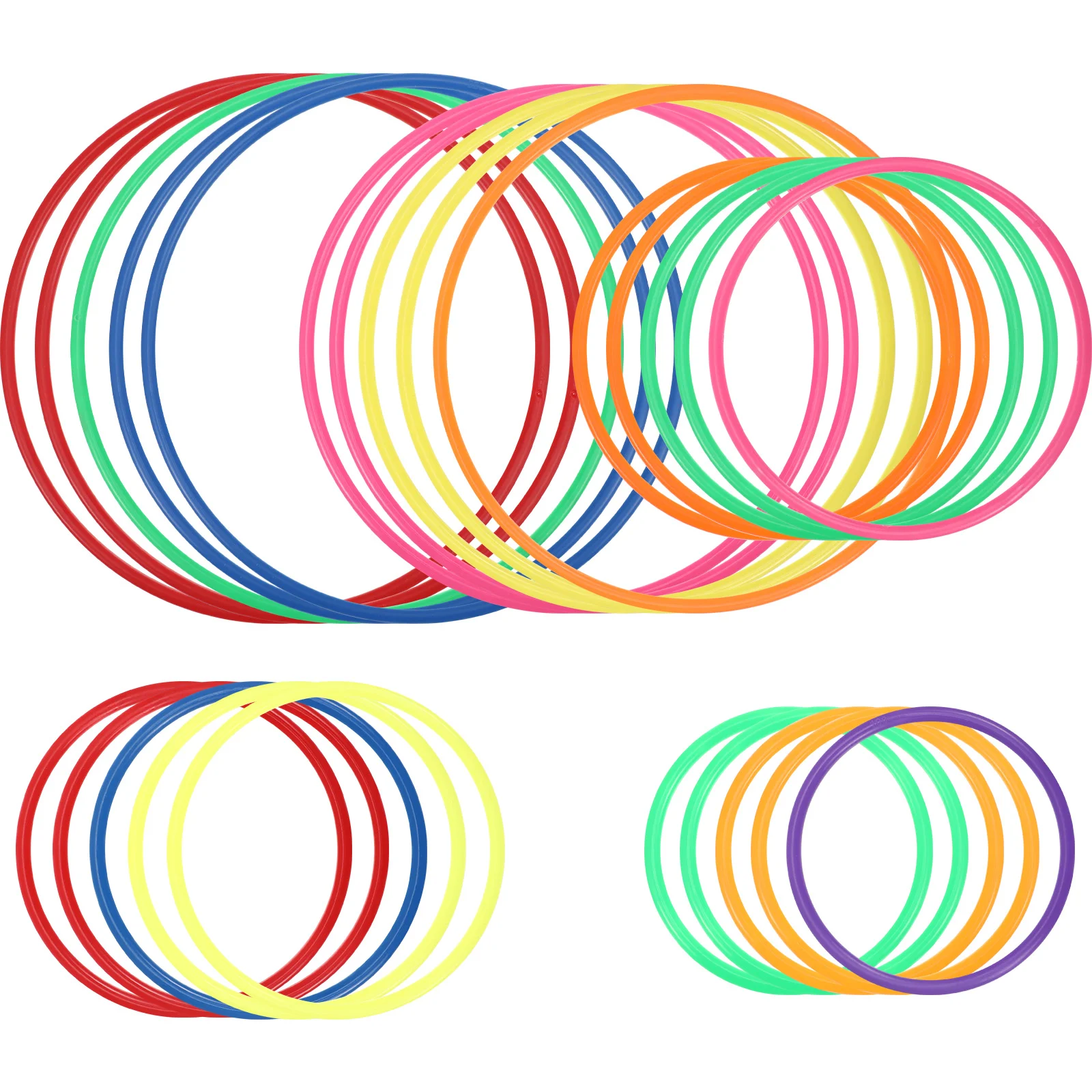 25 шт. кольца для броска с наконечником игрушки бросания на открытом воздухе