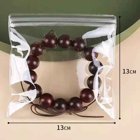 10/100 шт., Самоуплотняющиеся мешочки для ювелирных изделий