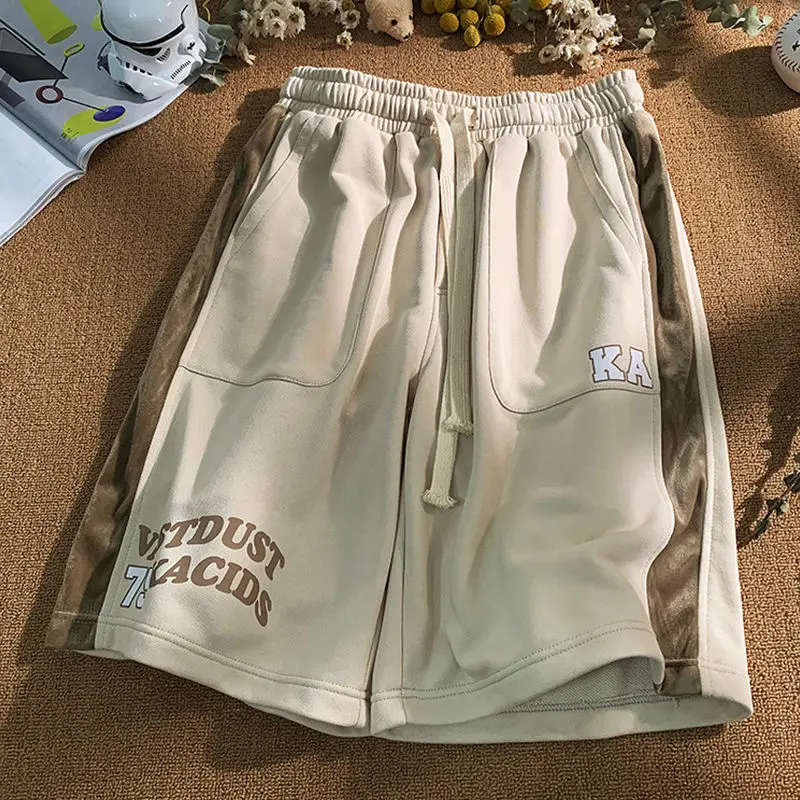 American Retro Shorts Men Women Trendy High Street Sports Basketball Pants  Shorts for Summer Casual Pants 2023 New