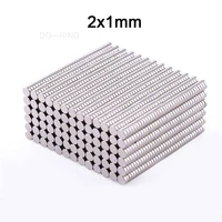 strong rare earth ring round disc craft magnets n35 102050100 pcs neodymium magnets 2mm x 1mm