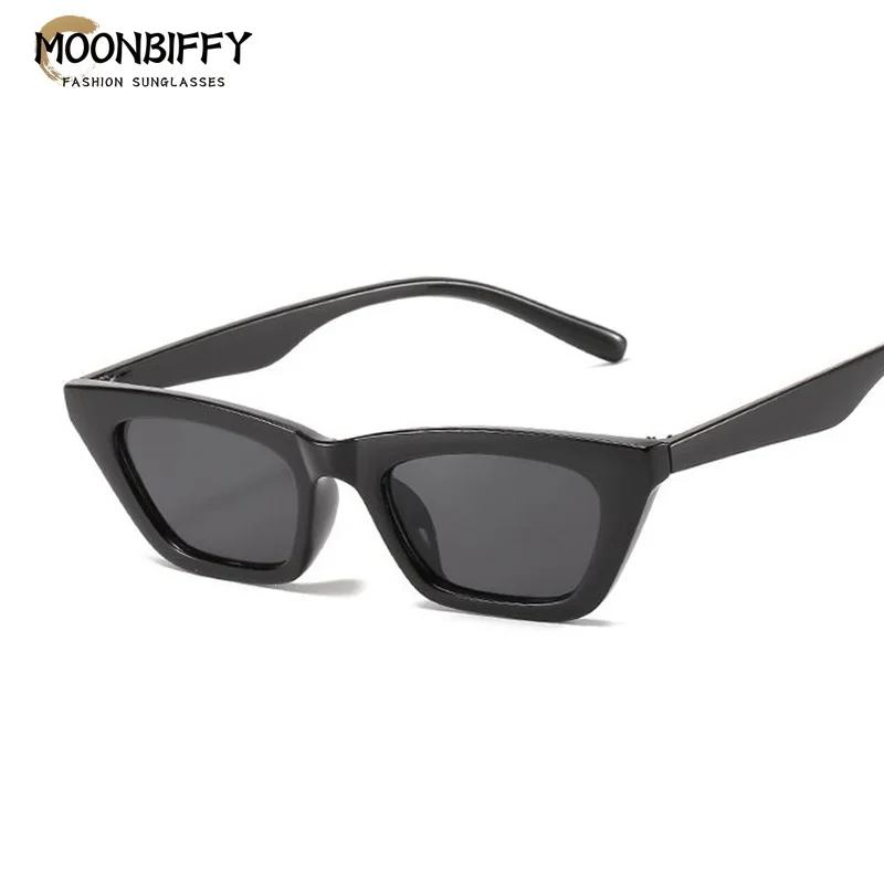 

Vintage Small Cat Eye Sunglasses Women Brand Designer Fashion Square Sun Glasses Female Traveling Holiday Oculos De Sol UV400