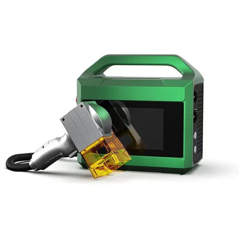 Ручная волоконная лазерная маркировочная машина для металлической таблички из