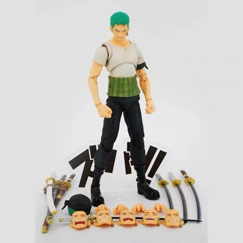 

BANDAI One Piece Roronoa Zoro Figures Christmas Figuras Toys 20cmCollection Anime Figure For Adult One Piece action figure toy