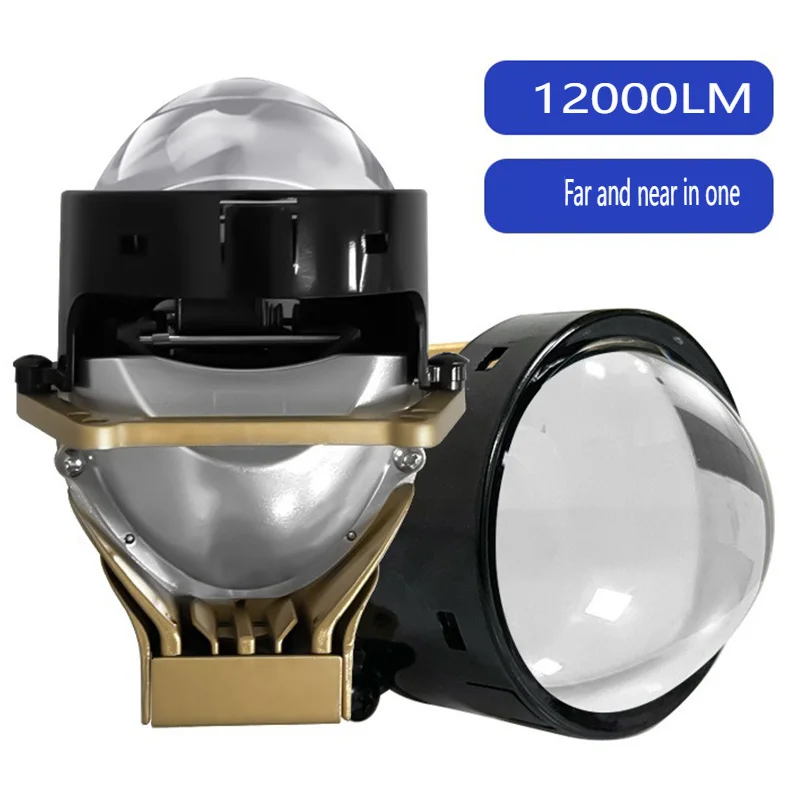 Обновите вашу автомобильную фару с трехдюймовым проекционным объективом LHD RHD Bi