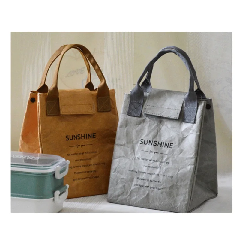 

Lunch bag bento box waterproof insulation bag aluminum foil Japanese lunch box bag outdoor portable picnic food storage