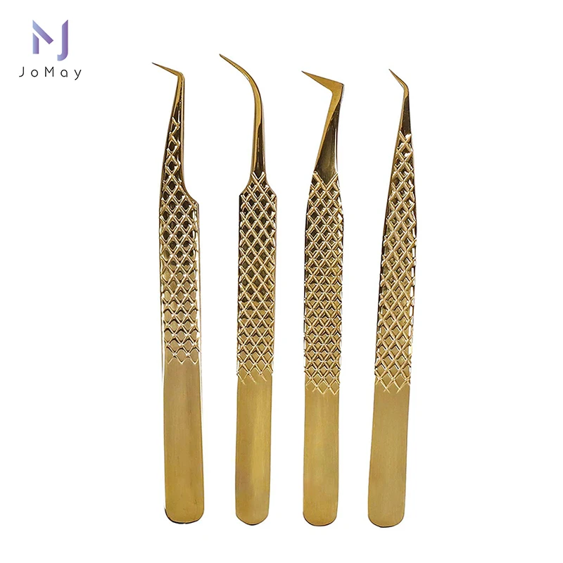 

Tweezers Super Precision Hyperfine Anti-magnetic Anti Acid Pincers for Eyelash Grafting Brand New 9 Style Forceps