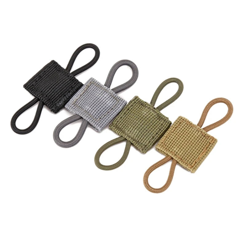 

5 Pieces Tactical-Backpack Binding Buckle Elastic Binding Ribbon Buckle for Bags