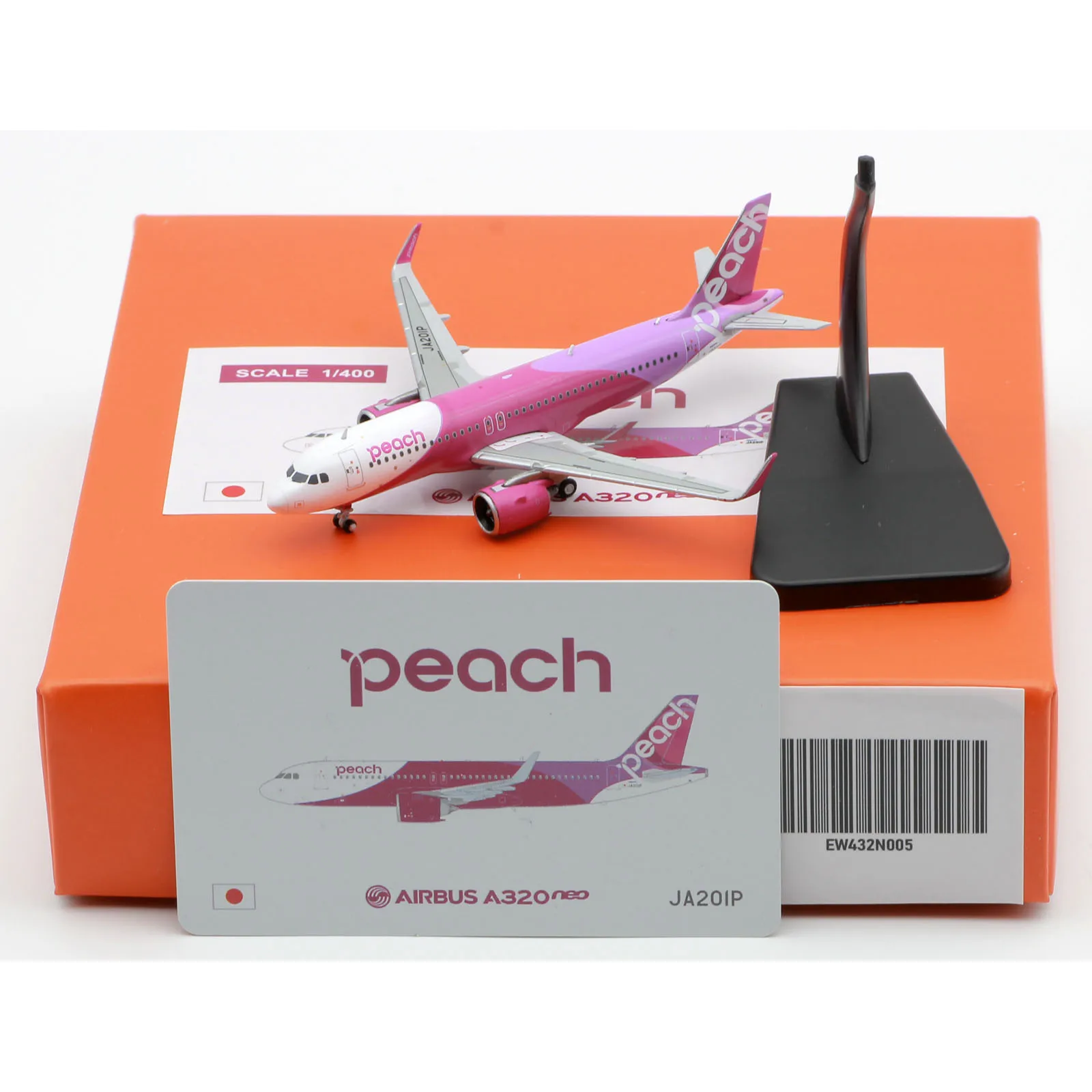 Модель самолета с подставкой EW432N005, модель самолета с подставкой