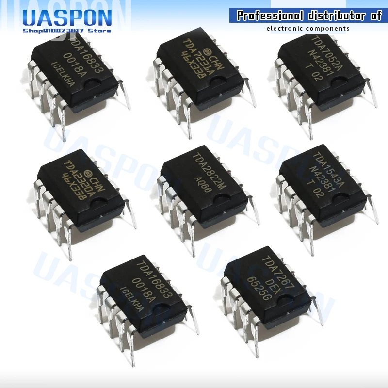 10 шт. DIP-8 TDA4605-2 TDA4605 TDA2320A TDA2320 TDA7267A TDA7267 TDA2822M TDA2822 TDA1543A TDA1543 TDA7052A TDA7052 TDA7231A DIP8