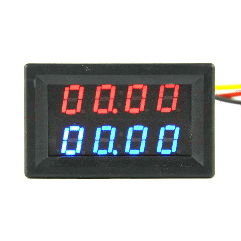 

DC 200V 500V Вольтметр Амперметр 4 бита