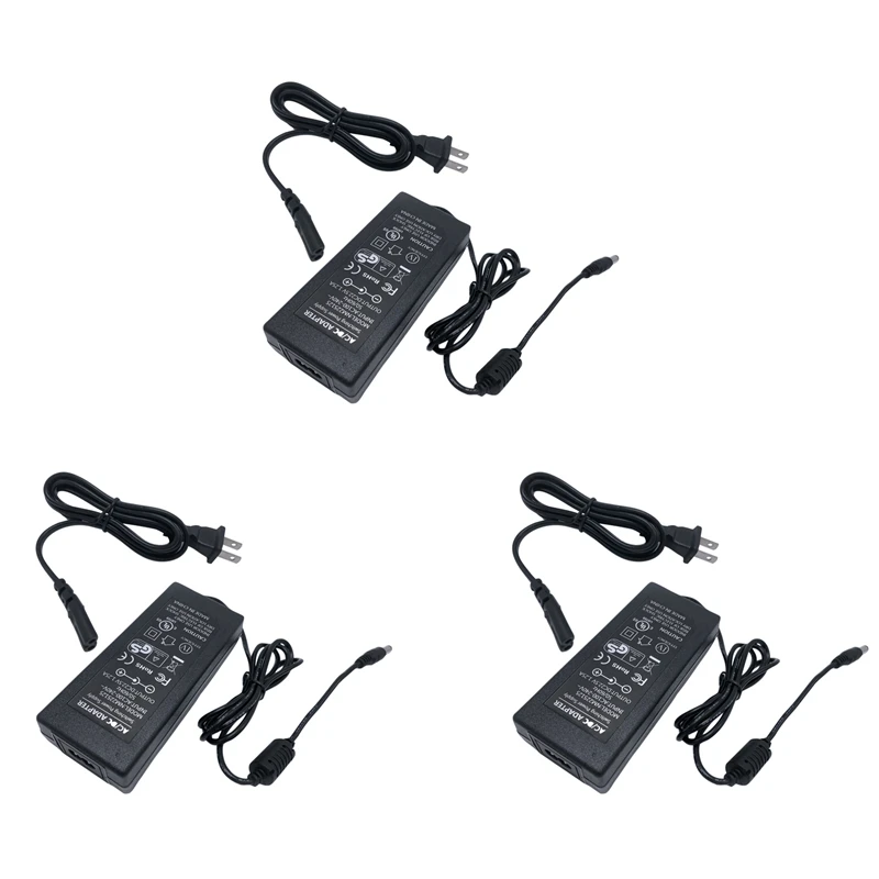 

3X For Roomba Charger 22.5V 1.25A AC Adapter Fast Battery Charger For Irobot Roomba Series,US Plug