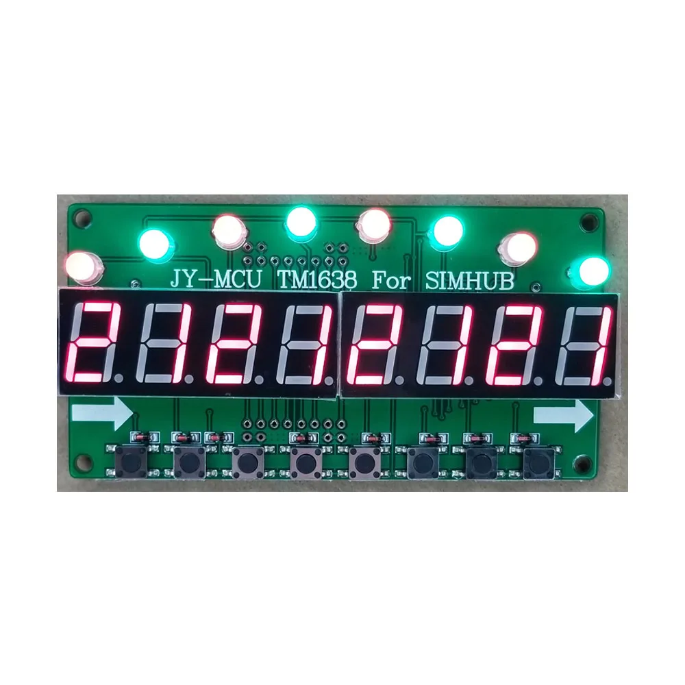 

8xDigital Tube+8x Key+8x Double Color Light Emitting Diode Module TM1638