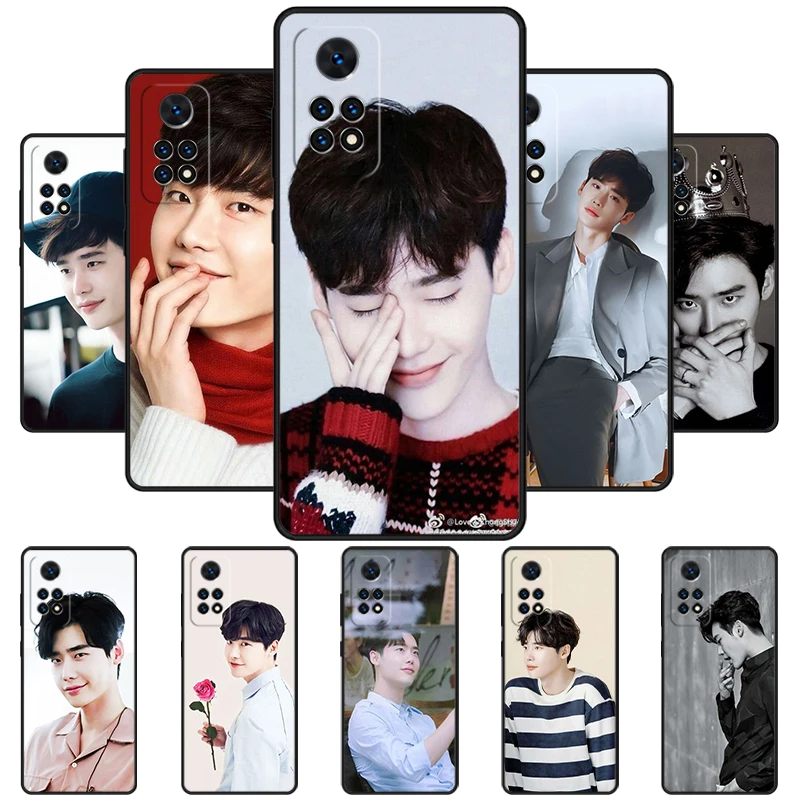Корейский чехол для телефона Star Lee Jong Suk Redmi Note 11 EPro 11S 10T 9S Promax 8 Pro Xiaomi Mi 12X 12S Ultra Cover