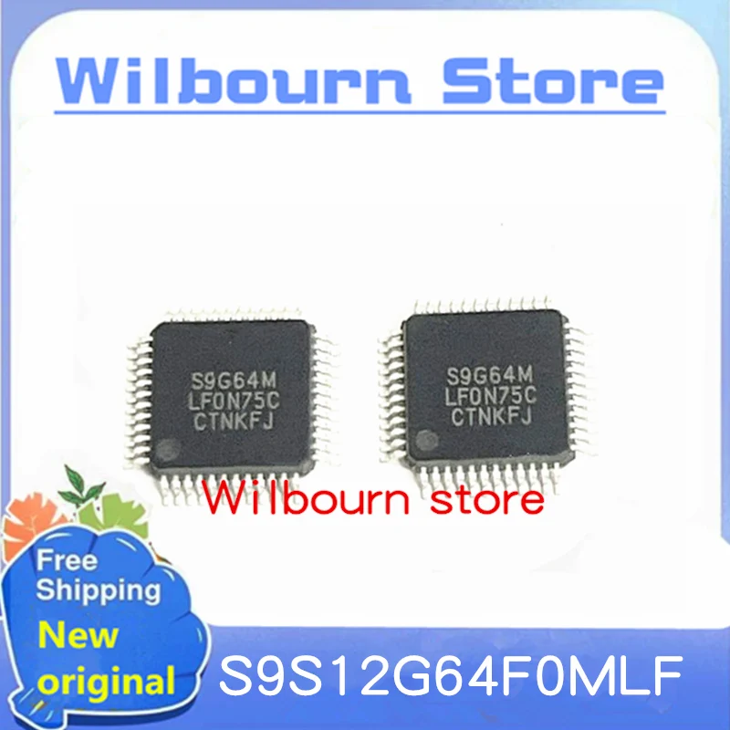 

2PCS~10PCS/LOT 100% NEW S9G64MLF S9S12G64F0MLF QFP-48 Control chip