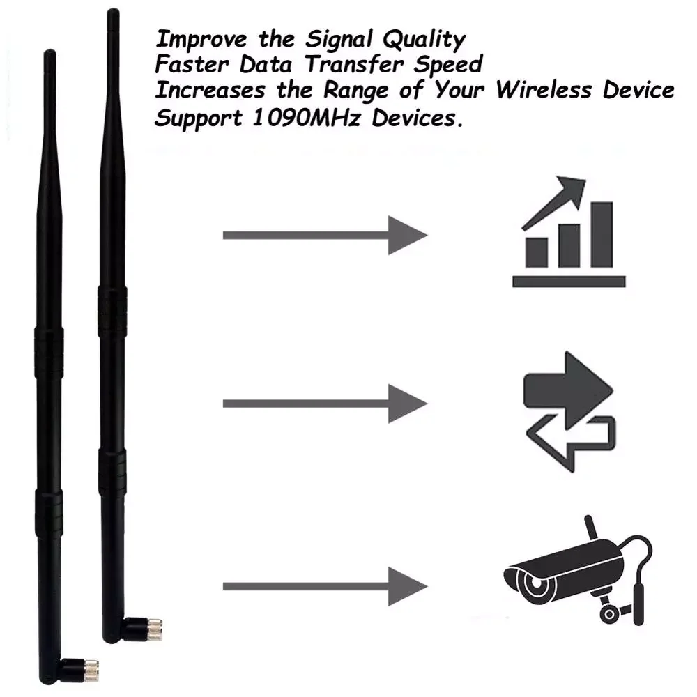 

10 дБи 1090 МГц антенна фотоэлемент/TCAS/SSR SMA адаптер разъем Усилитель сигнала 375 мм