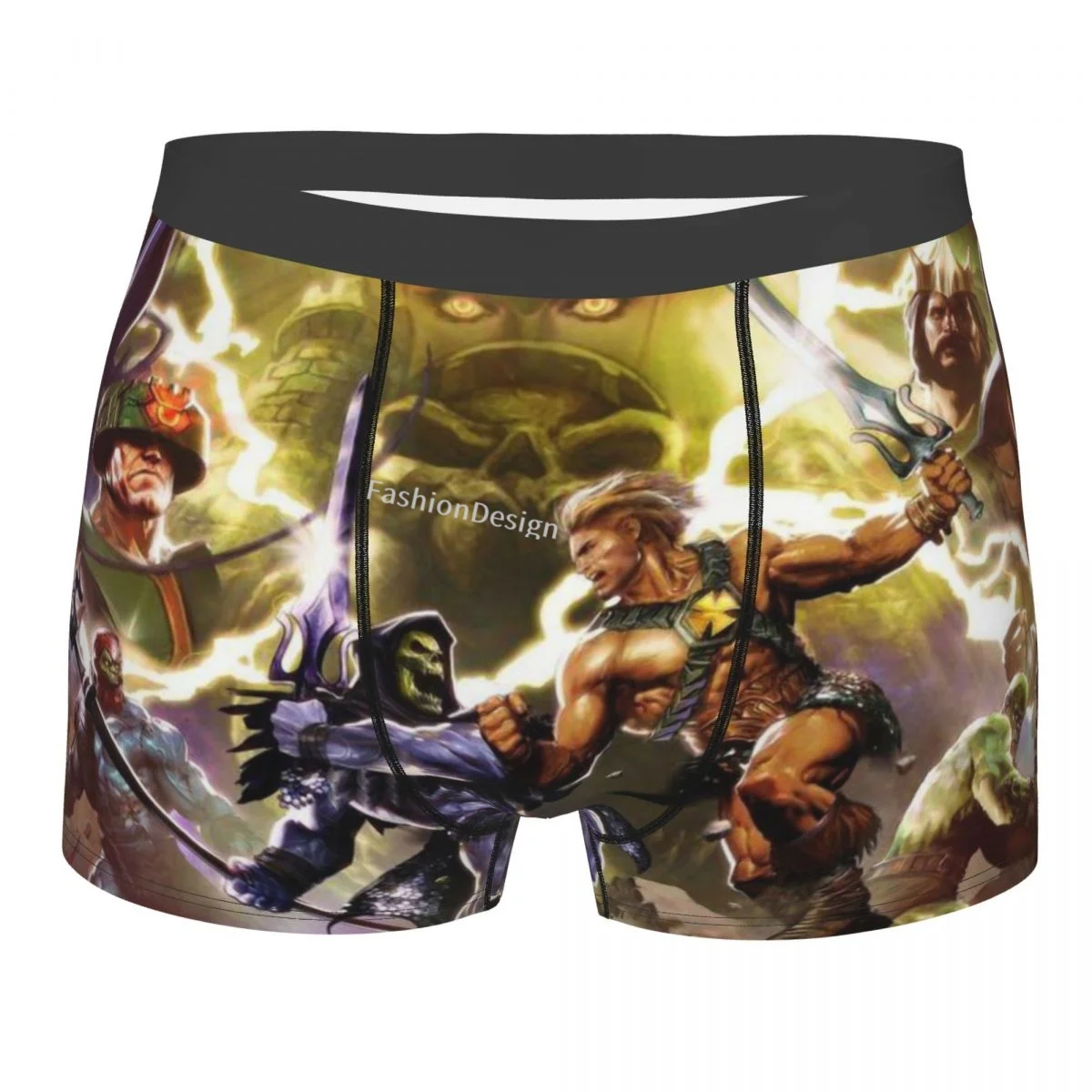 

Against He Man and the Masters of the Universe Underpants Homme Panties Male Underwear Ventilate Shorts Boxer Briefs