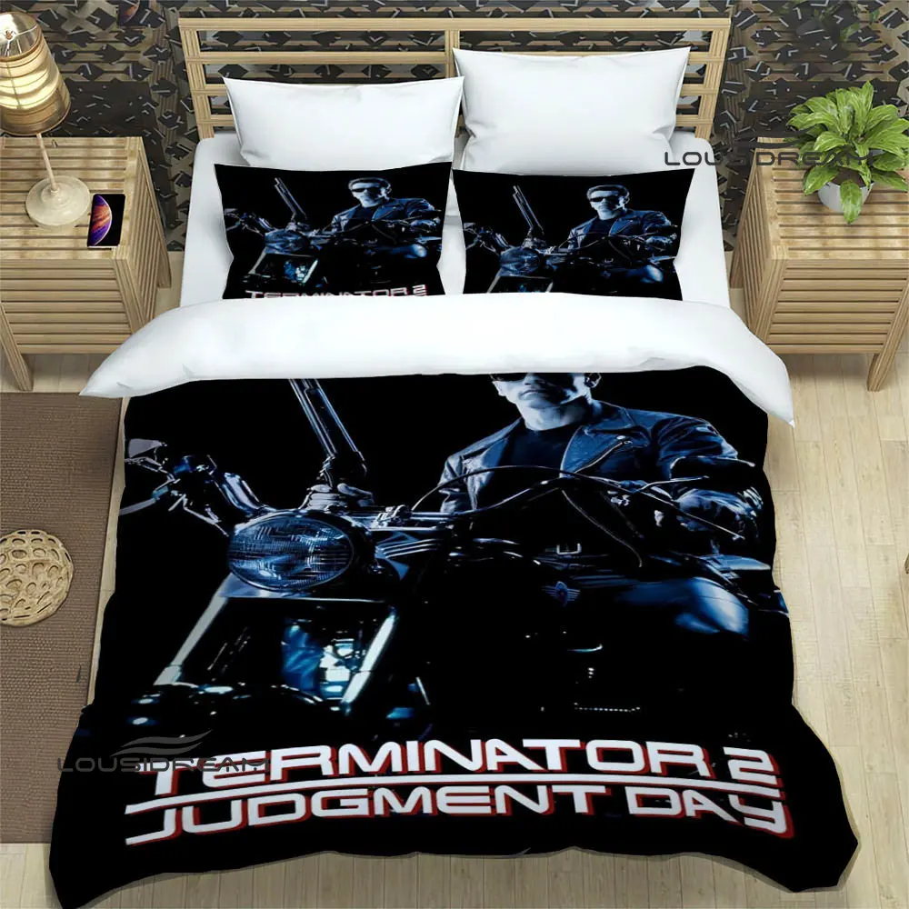 

Schwarzenegger Terminator Bedding Sets exquisite bed supplies set duvet cover bed comforter set bedding set luxury birthday gift