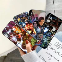 marvel trendy people phone case for samsung galaxy a32 4g 5g a51 4g 5g a71 4g 5g a72 4g 5g funda back carcasa liquid silicon