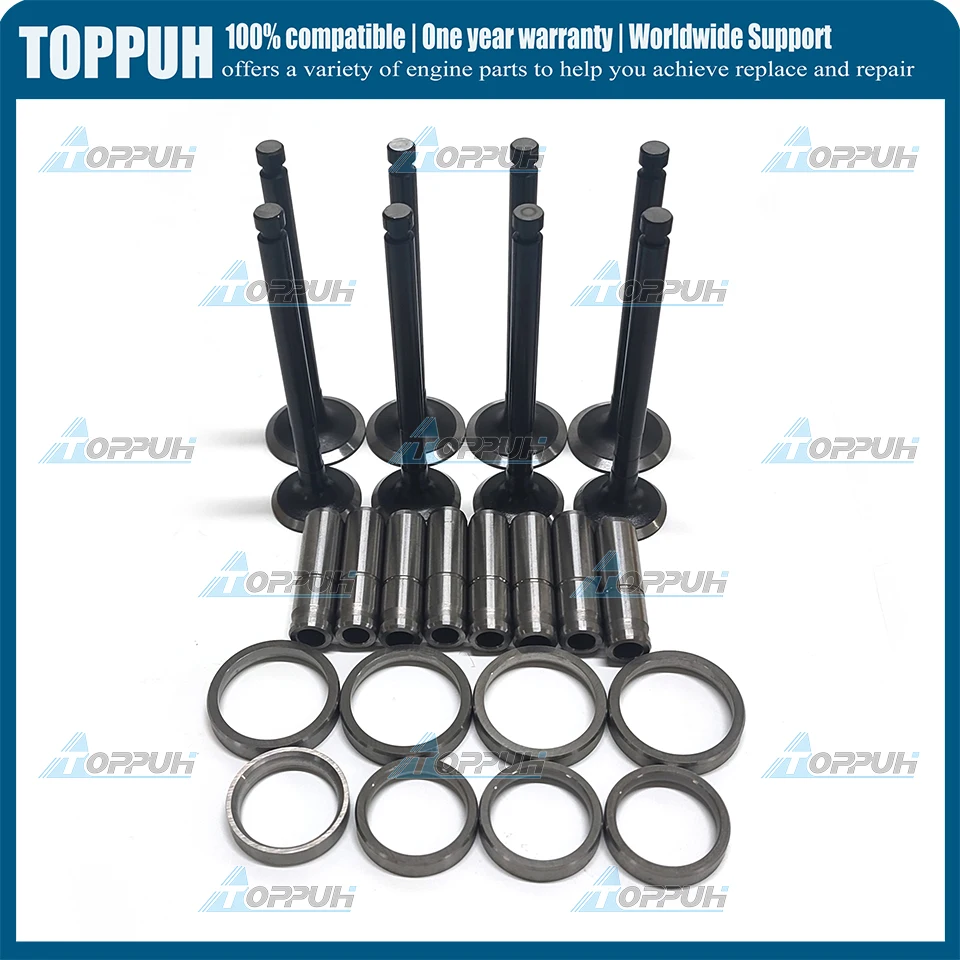 Комплект впускного клапана и выпускного 4TNE86 для Yanmar