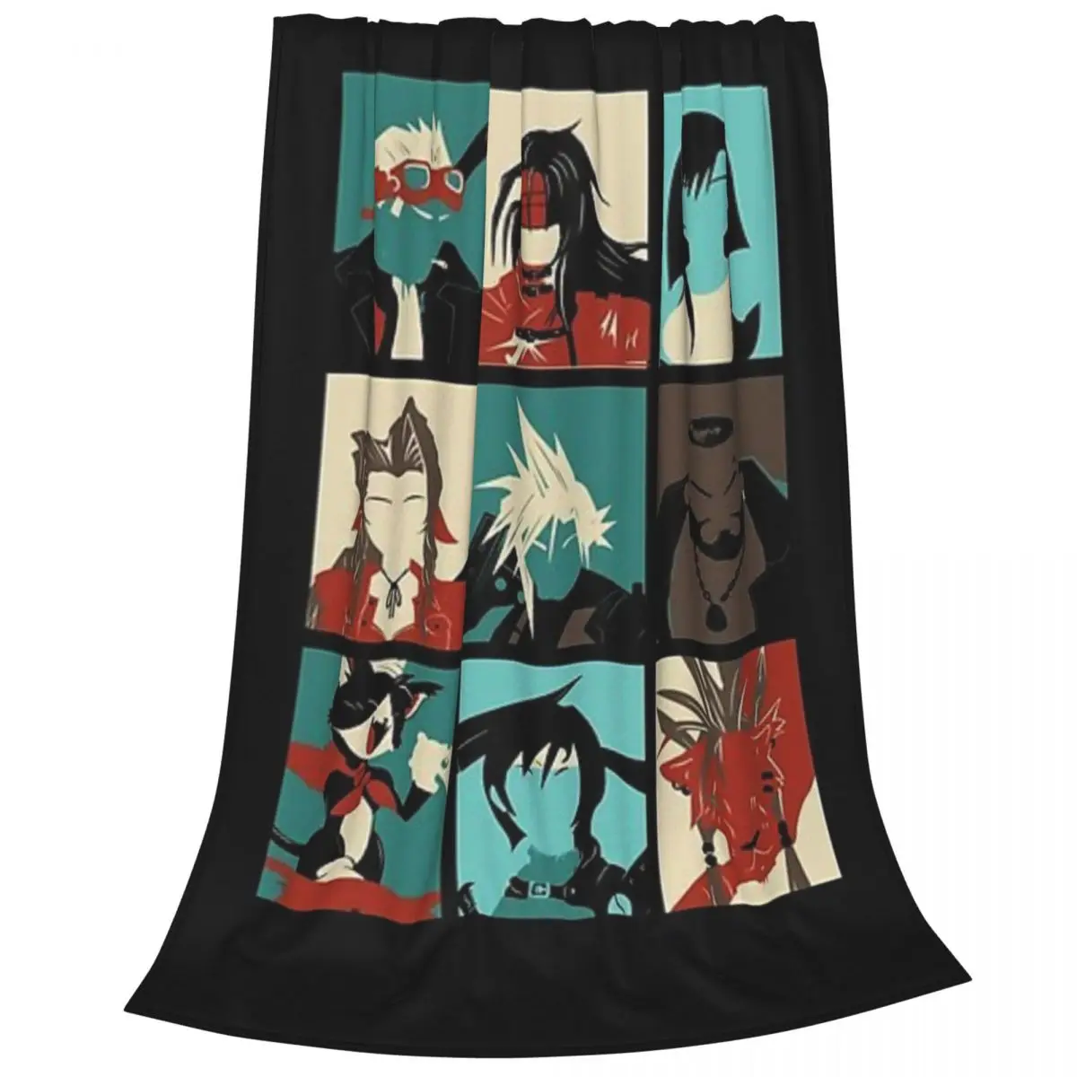 Fantasy Final Seven Фланелевое одеяло