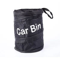 new car trash vehicle garbage can foldable pop up portable waste basket waterproof bag auto accessories interior car accessory