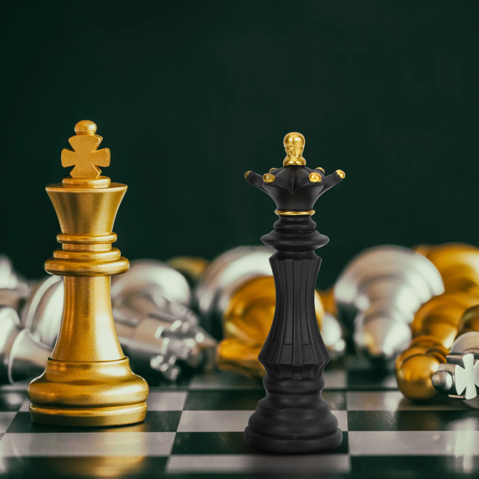 Шахматные украшения шикарная скульптура стильный декор настольные полицы из