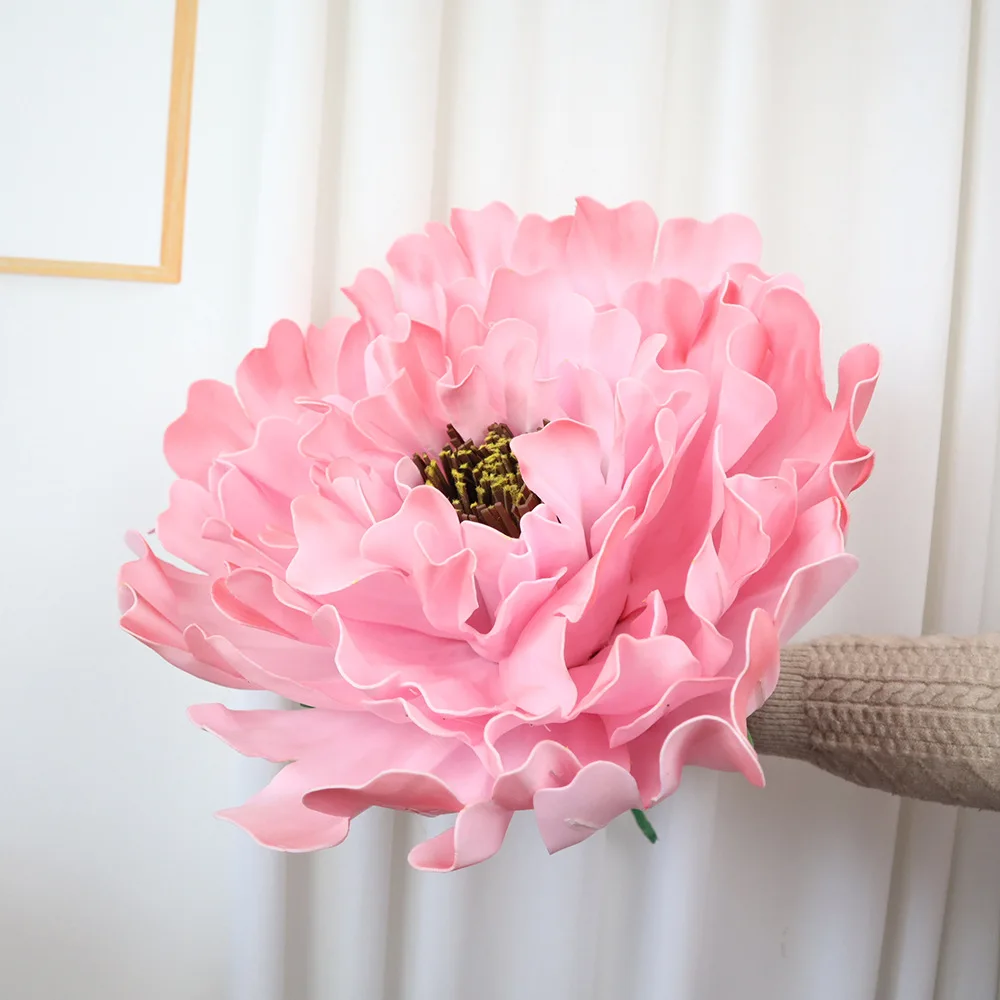 

Искусственный шелковый цветок пиона 60 см