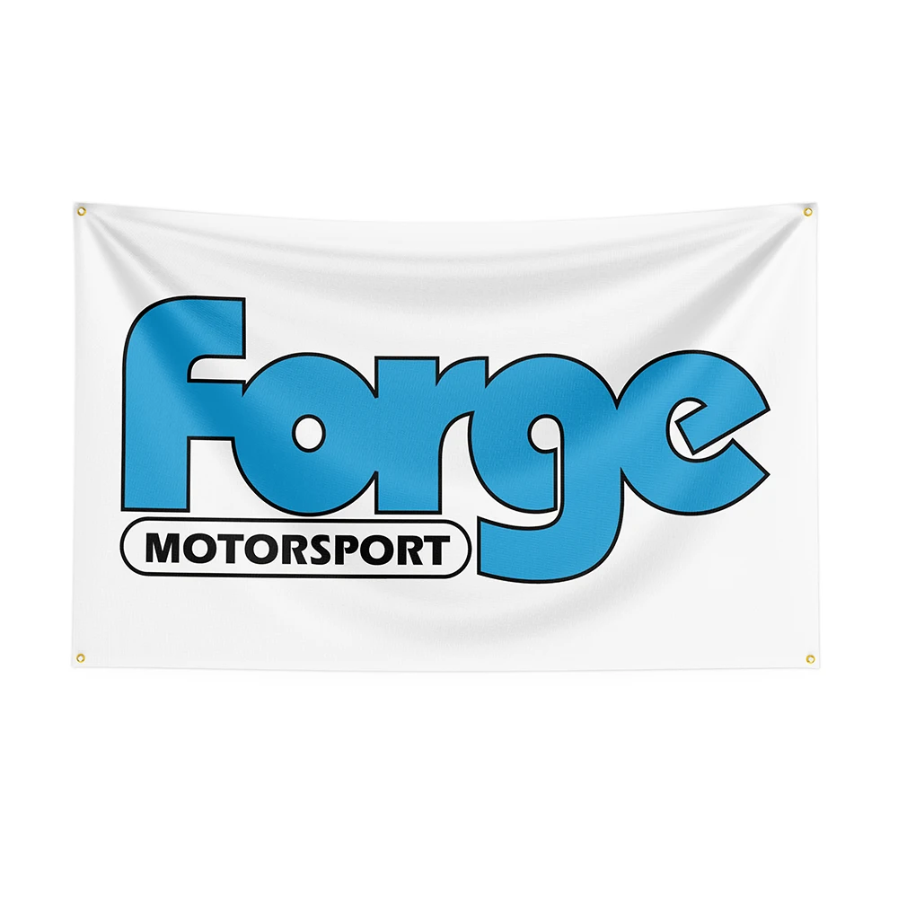 

90x150cm Forges Flag Polyester Printed Racing Car Banner For Decor