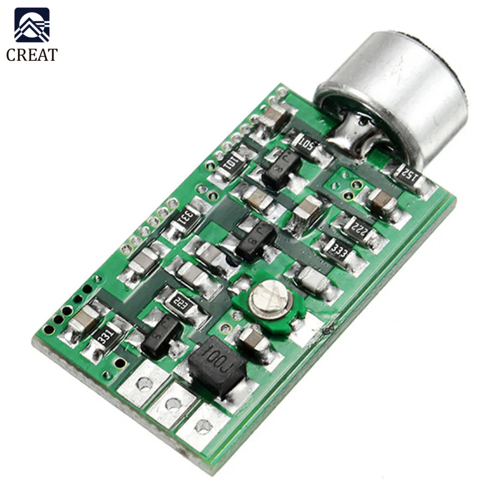 

FM Transmitter Pickup Pick up Module Mini Wireless Microphone MIC Wireless Audio Transmitter FM Emission MIC Core Board V4.0