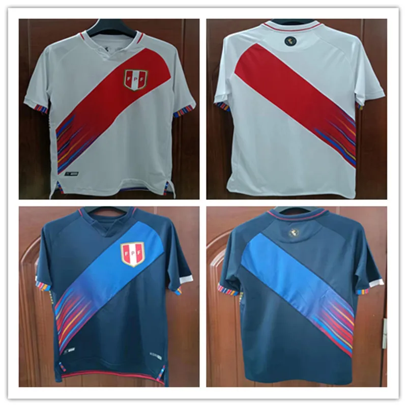 

2021 2022 Perú camisetas de fútbol GUERRERO FARFAN CUEVA 21/22 Peru Soccer Jersey L.suarez F. Valverde Gonzalo Plata Football Sh