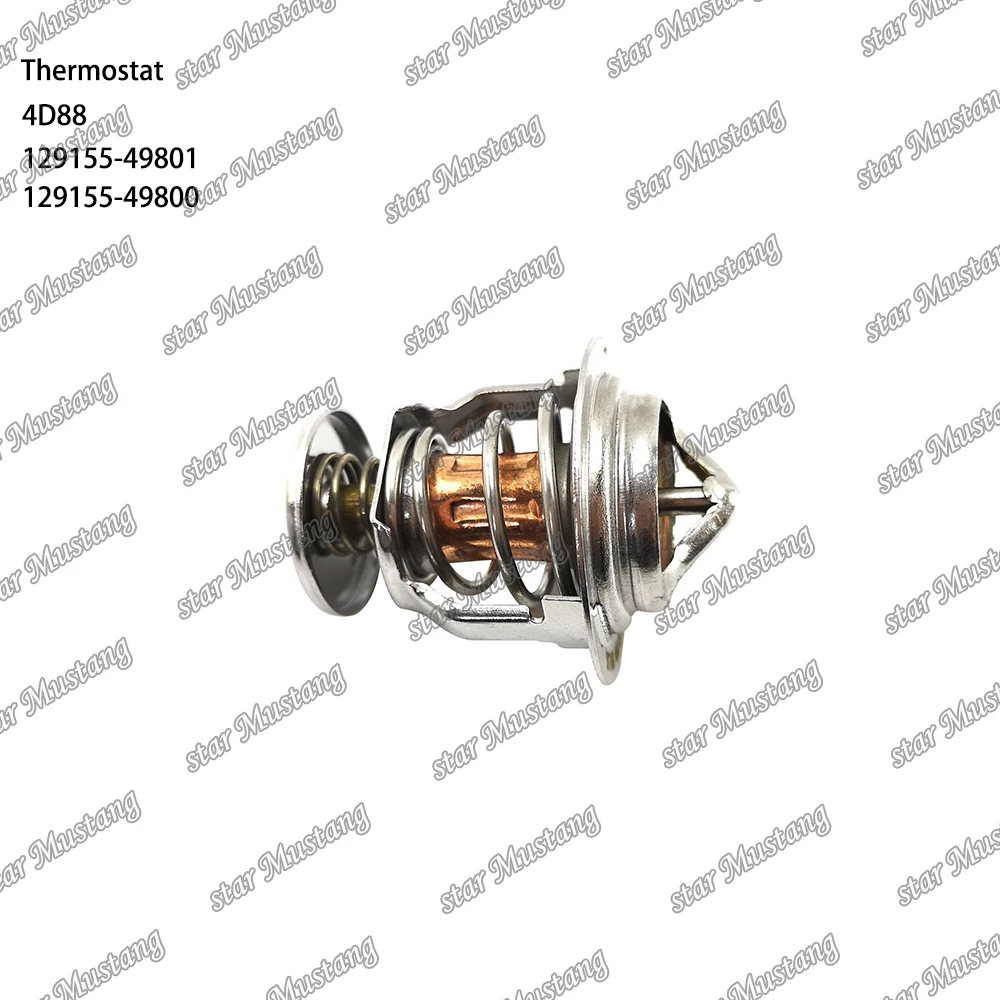 4D88 термостат 129155-49801 129155-49800 подходит для деталей двигателя Yanmar