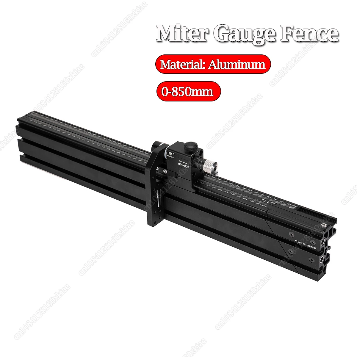 Регулируемый алюминиевый забор для стола по дереву 0-850 мм