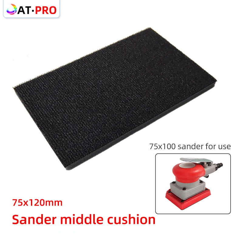 75x100mm Dry grinder interface Pad Protection Disk Sponge cushion for Sander sanding pad Polishing and grinding - carabiner