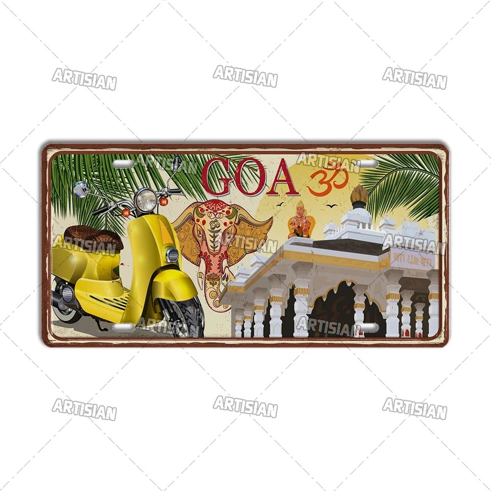 

Металлический номерной знак Artisian Illinois