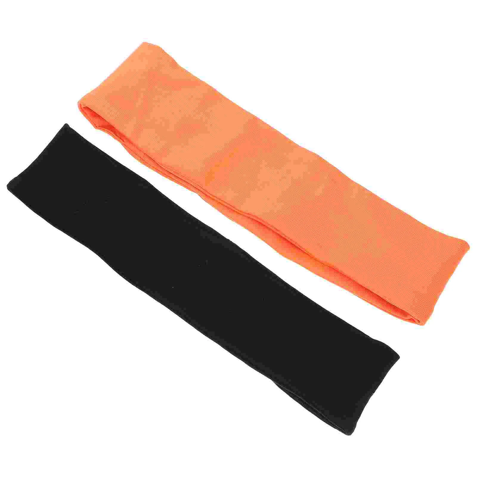 

2pcs Sweatbands Outdoor Sweat Absorbing Elastic Men Fitness Headbands Sports Hairbands Sports Headbands Running Headbands
