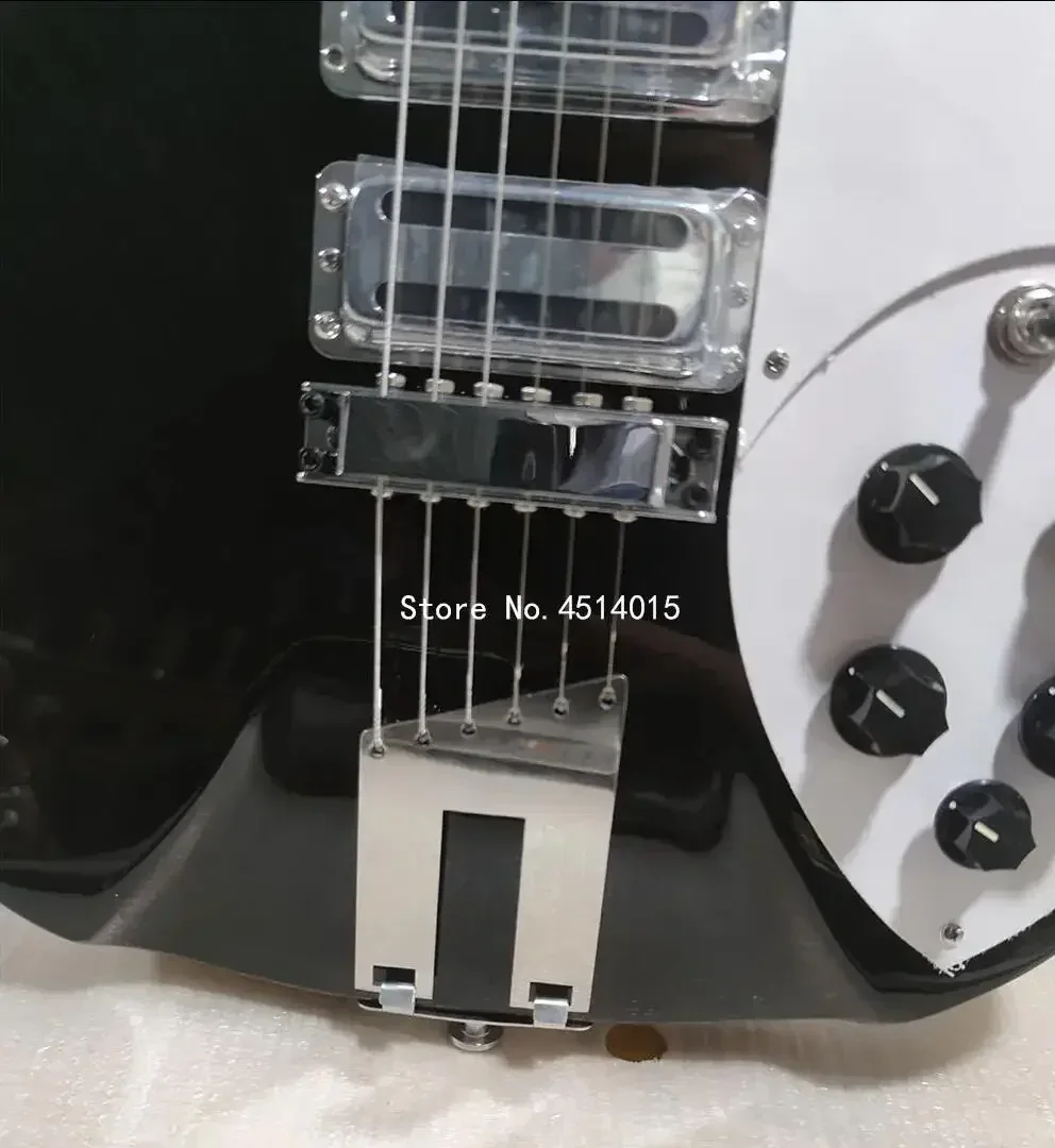 JohnLennon RIC 325 черная электрогитара