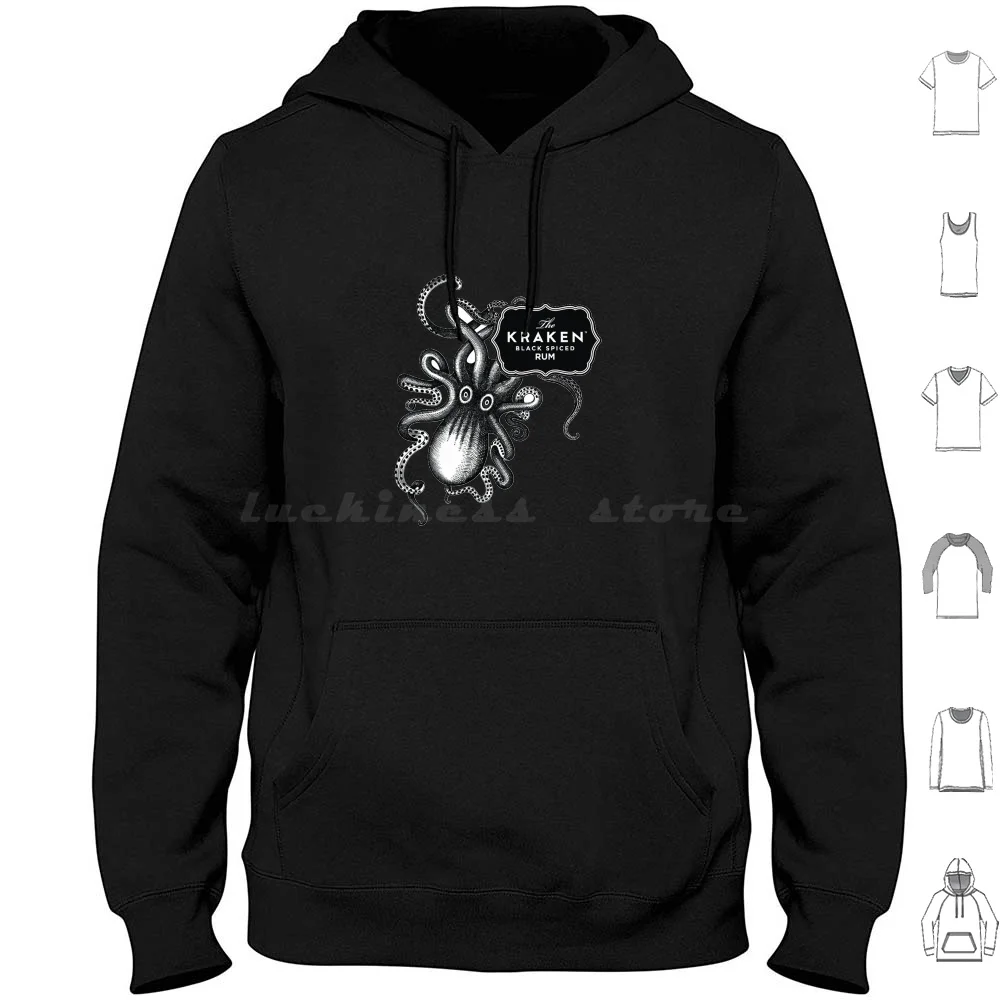 

Kraken Rum Classic Hoodies Long Sleeve Kraken Rum Classic