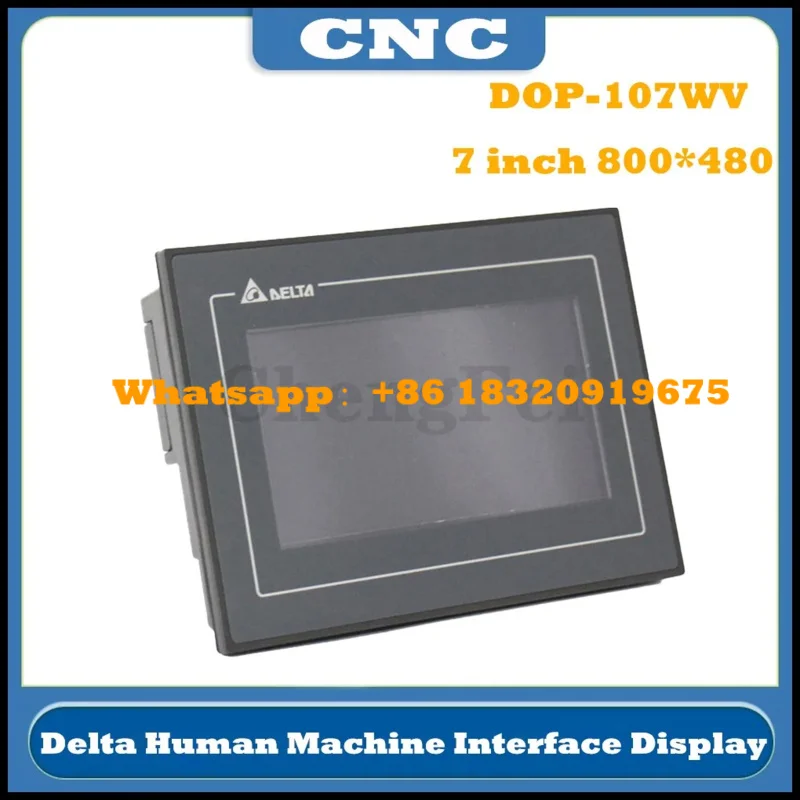 Фото 7-дюймовый сенсорный экран Delta DOP-107WV HMI с ЧПУ, дисплей с интерфейсом человеческой машины, замена DOP-B07S411 DOP-B07SS411 B07S410 №5