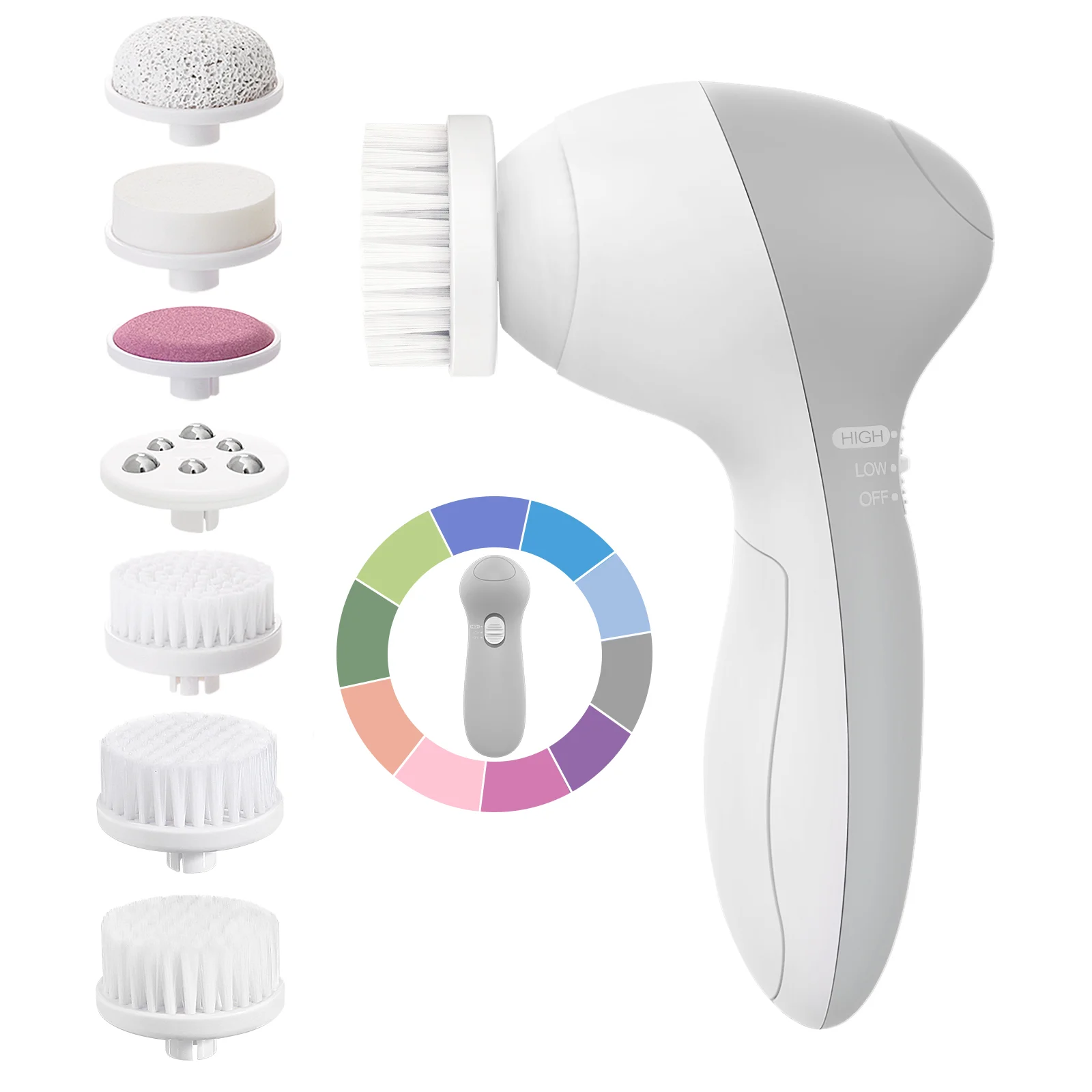 

Brush Cleaning Face Cleaning Machine Portable Household Spa Brush Cleansing Brush Device Electric Facial Clean Brush Travel