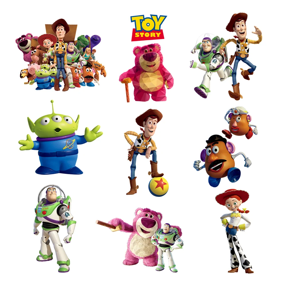 

Термоклейкий плавкий патч «История игрушек» Disney