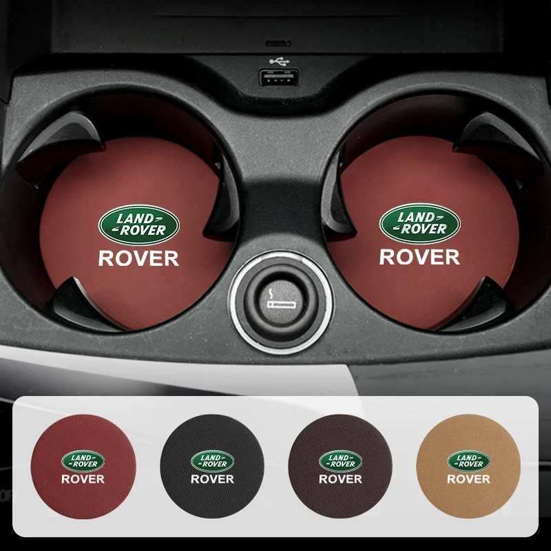 2 шт. кожаные подставки для раковины в автомобиль защитный коврик Land Rover Range Evoque 3 4