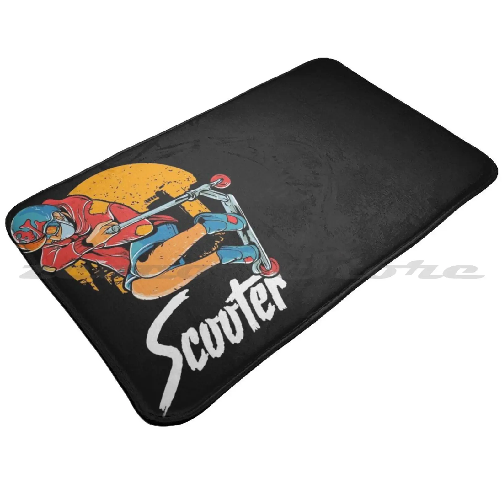 Симпатичный и забавный скутер Детские трюки для верховой езды мягкий коврик